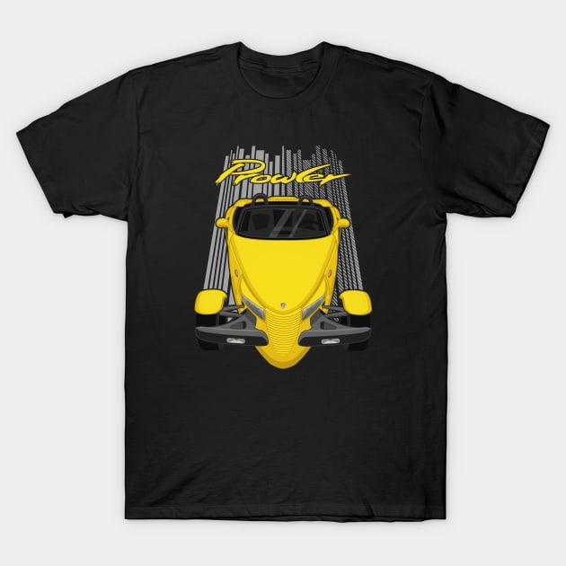 Plymouth Prowler - Yellow T-Shirt by V8social